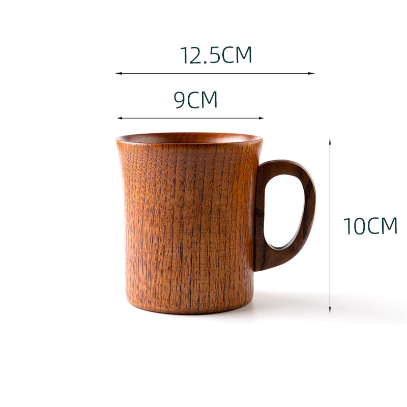 Wood Mug with a Handle