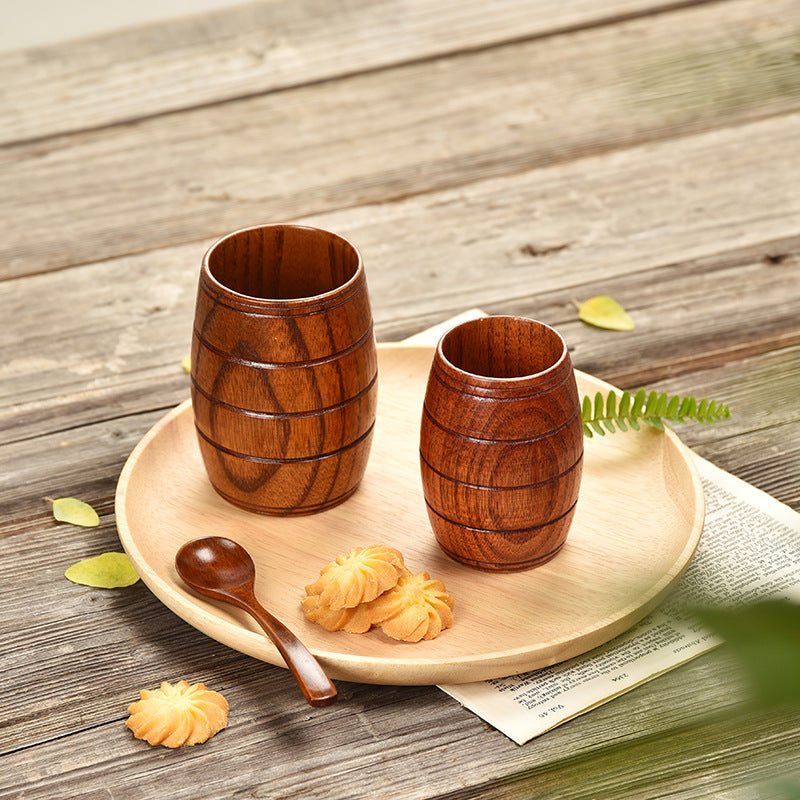 Wood Shot Glass Barrel