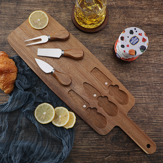 Acacia Wood Degustation Board for Cheese or Steaks