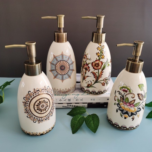 Ceramic Decorative Bathroom Soap Dispenser
