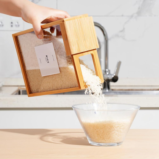 Bamboo Square Storage Box