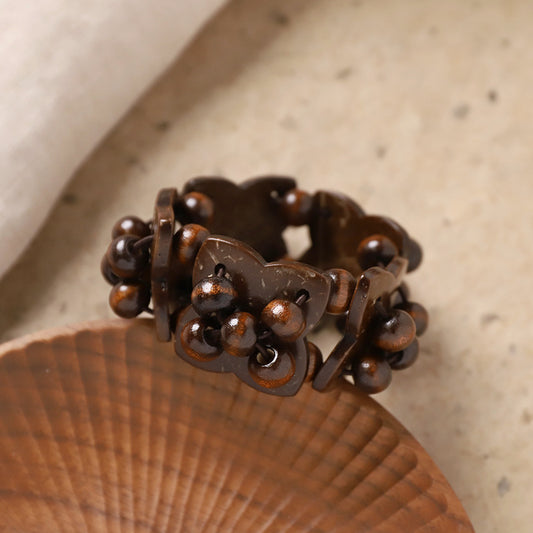 Coconut Shell Star Bracelet