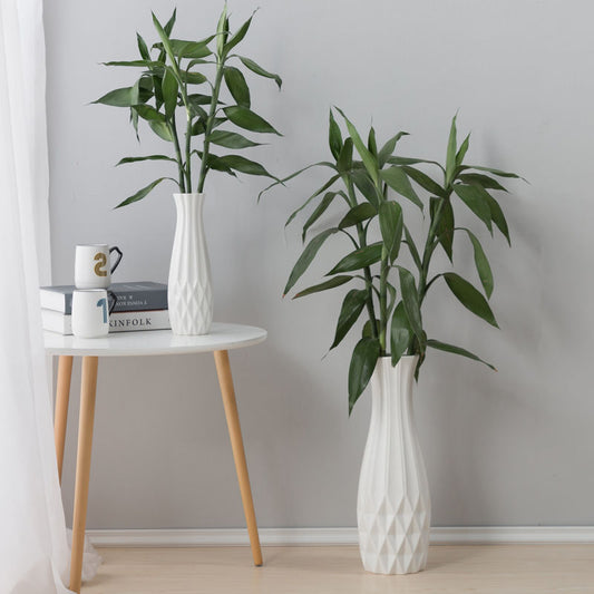 Luxury White Ceramic Decorative Vase