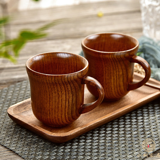 Elegant Wood Drink Cup
