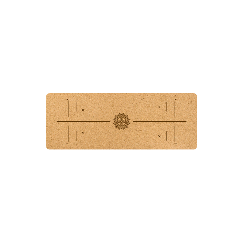 Natural Cork Yoga Mat Peace