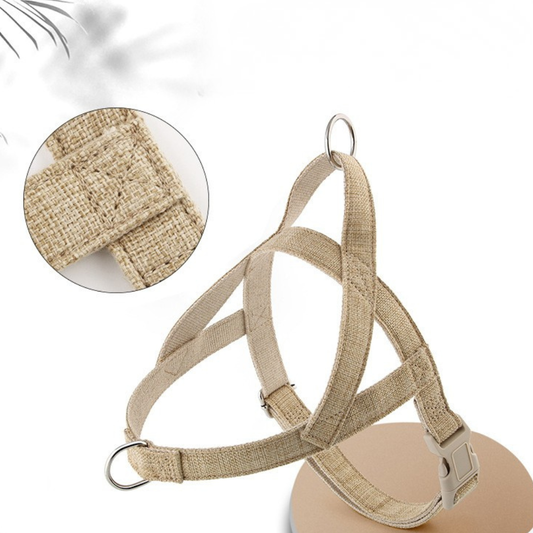 Hemp Pet Collar and Harness