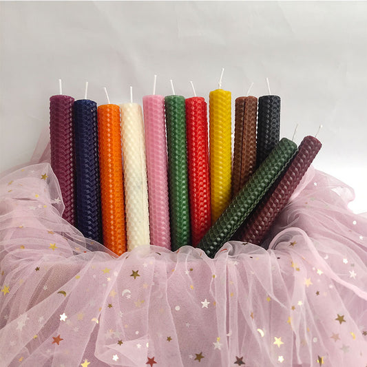 Beeswax Colorful Candle