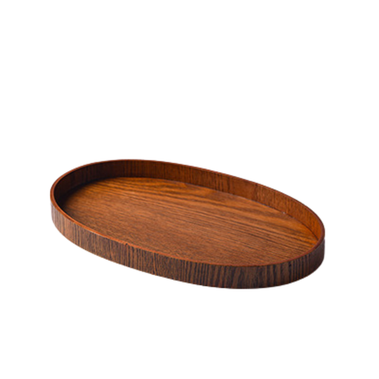 All Purpose Serving Wood Plate - Height 2.5 cm