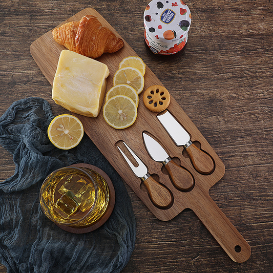 Acacia Wood Degustation Board for Cheese or Steaks