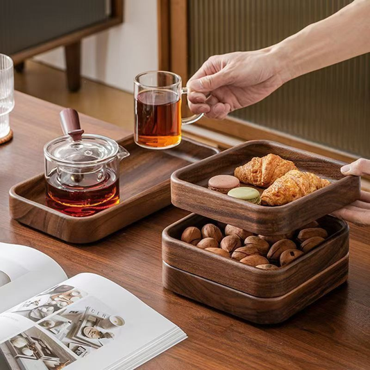 Premium Walnut Snack / Fruits Plate