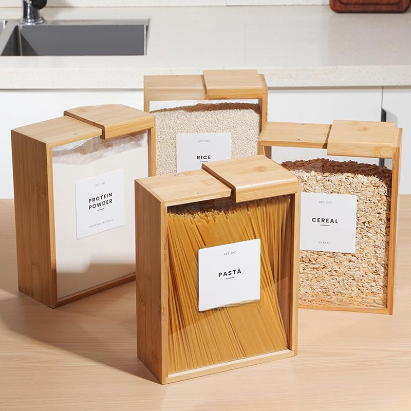 Bamboo Square Storage Box