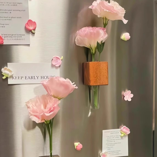 Handmade Wood Decorative Flower Vase