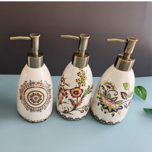 Ceramic Decorative Bathroom Soap Dispenser