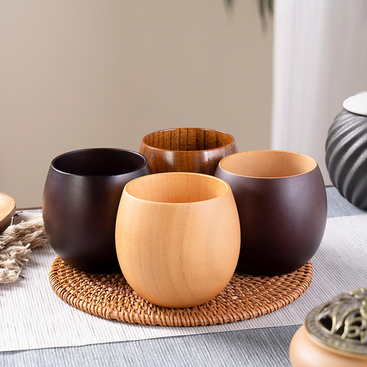 Japanyse Style Wood Cup