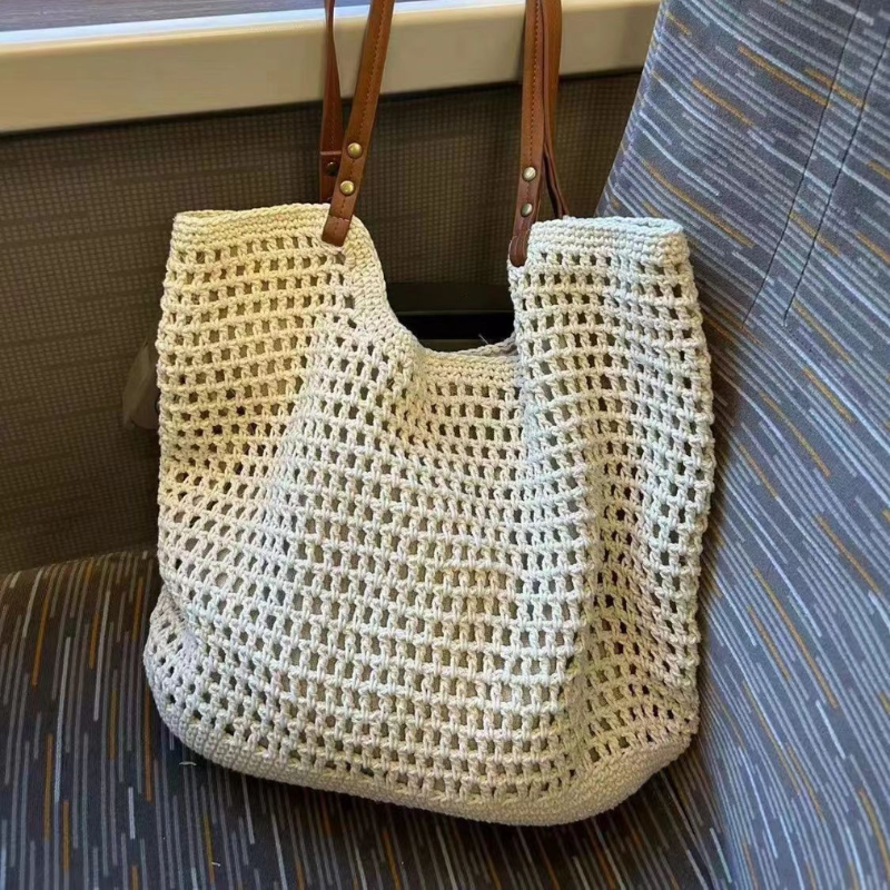 Cotton and Linen Tote Bag Everyday