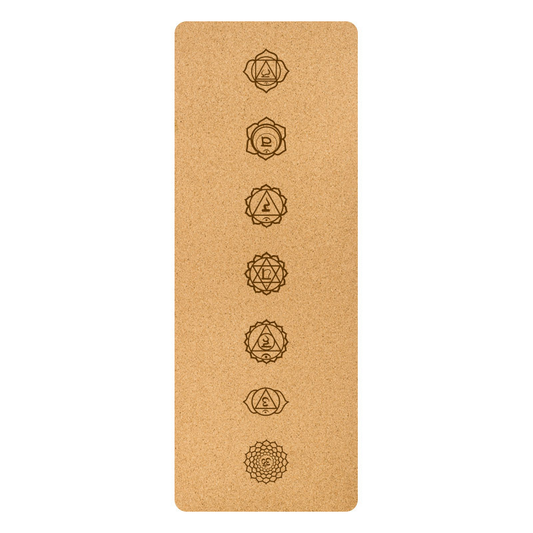 Natural Cork Yoga Mat Patterns