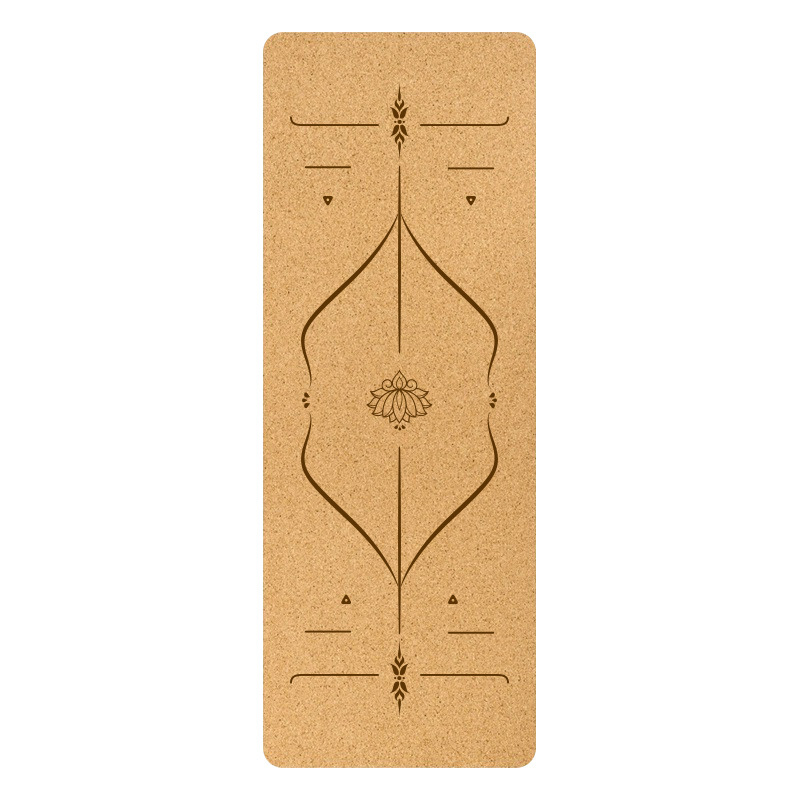 Natural Cork Yoga Mat Mind