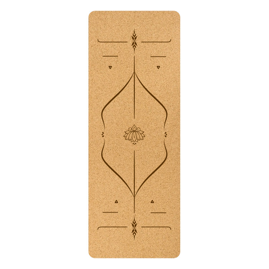 Natural Cork Yoga Mat Mind