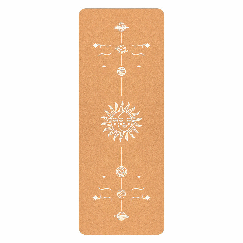 Natural Cork Yoga Mat Son of the Stars
