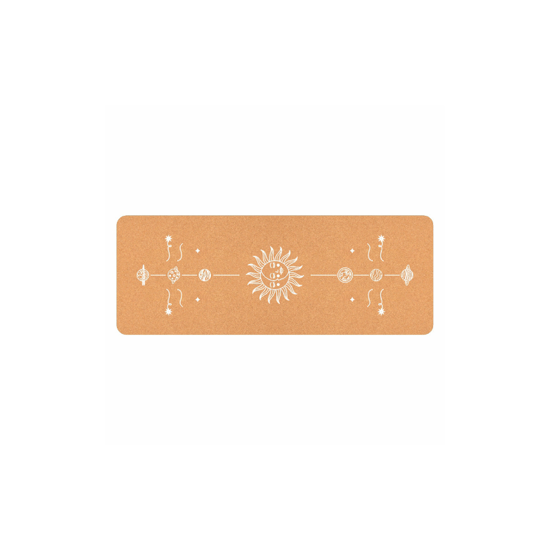 Natural Cork Yoga Mat Son of the Stars