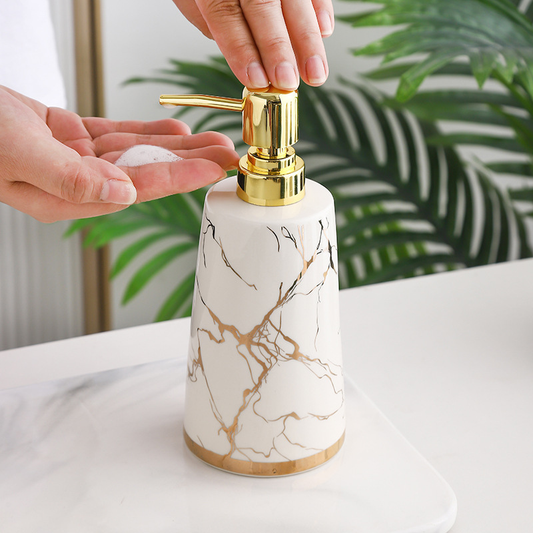 Ceramic Luxury Bathroom Soap Dispenser
