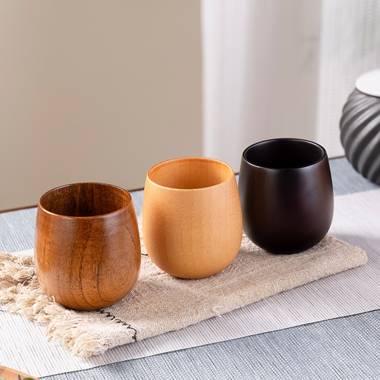 Japanyse Style Wood Cup