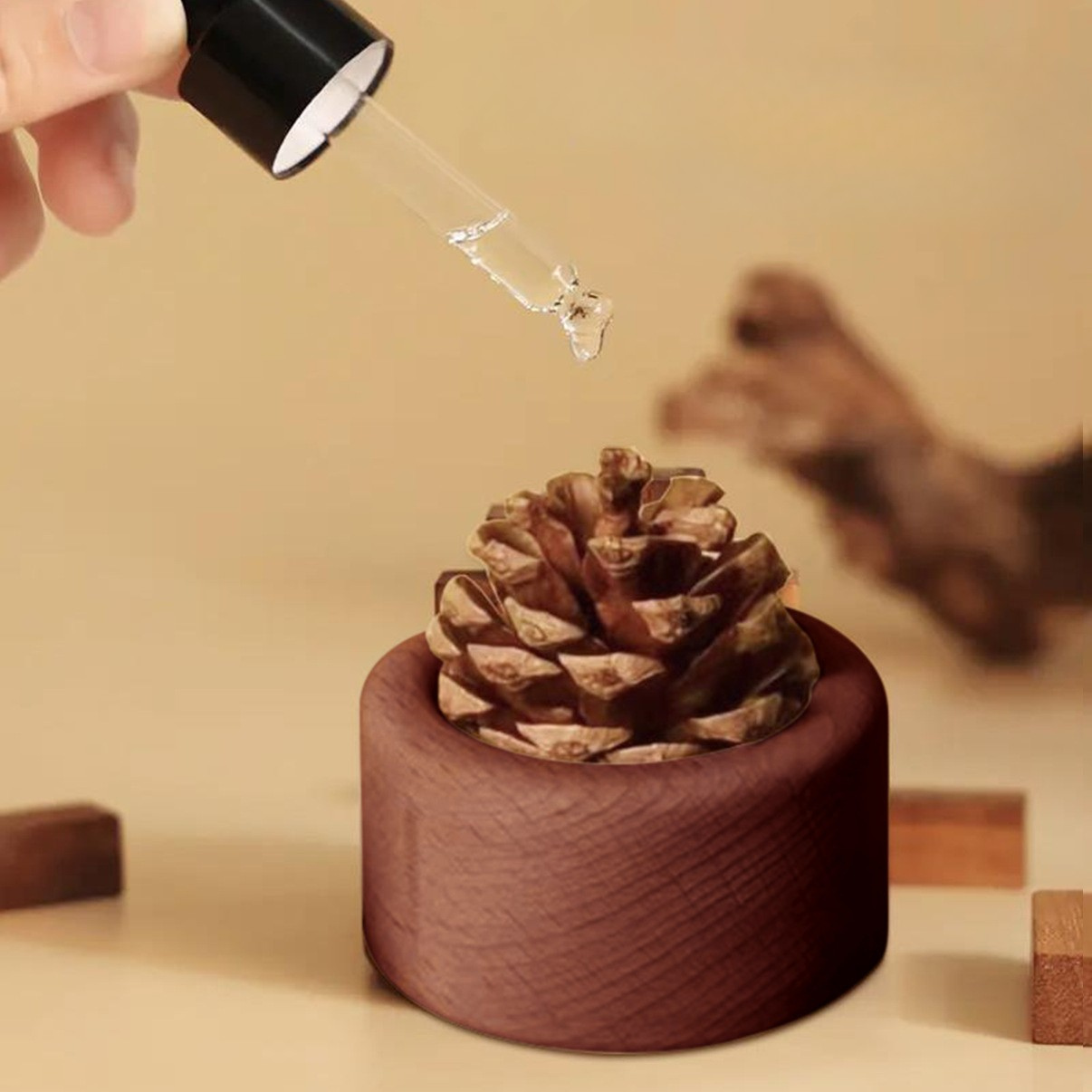 Pine Cone Premium Wood Diffuser