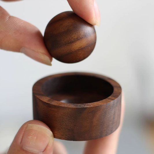 Walnut Wood Spherical Essential Oil Diffuser
