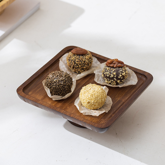 Various Wood Fruit / Snack Serving Plate