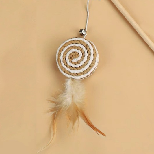 Natural Sisal Cat Toy - Lolipop
