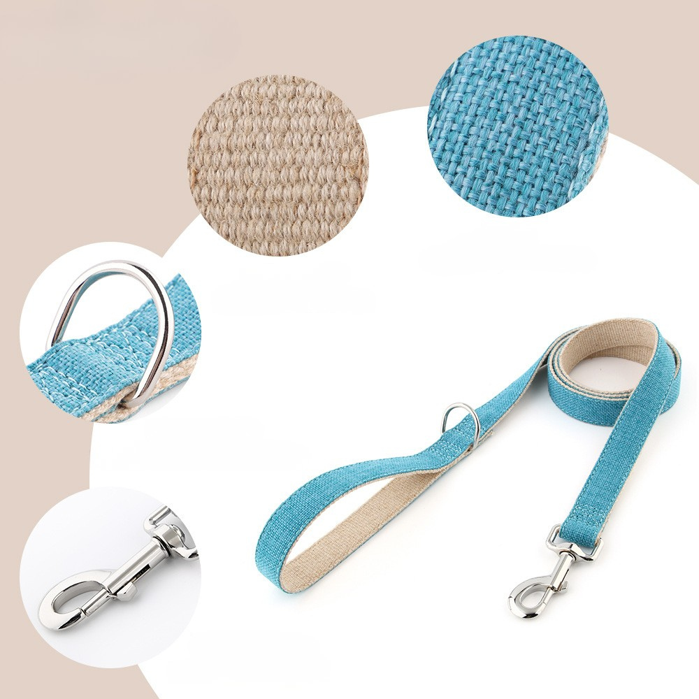 Cotton and Linen Pet Leash Walkie