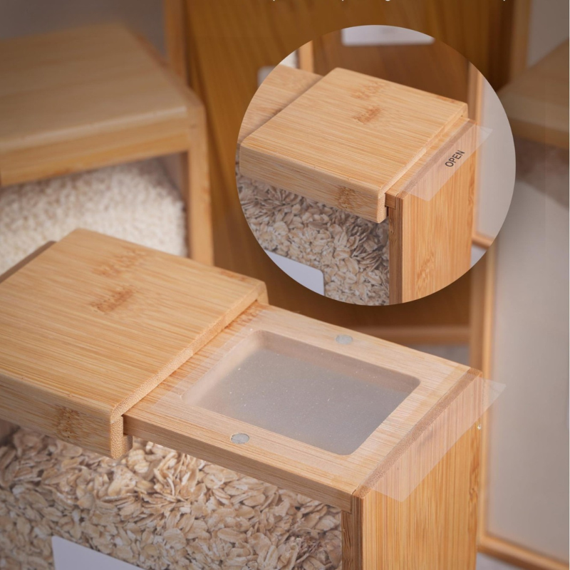 Bamboo Square Storage Box