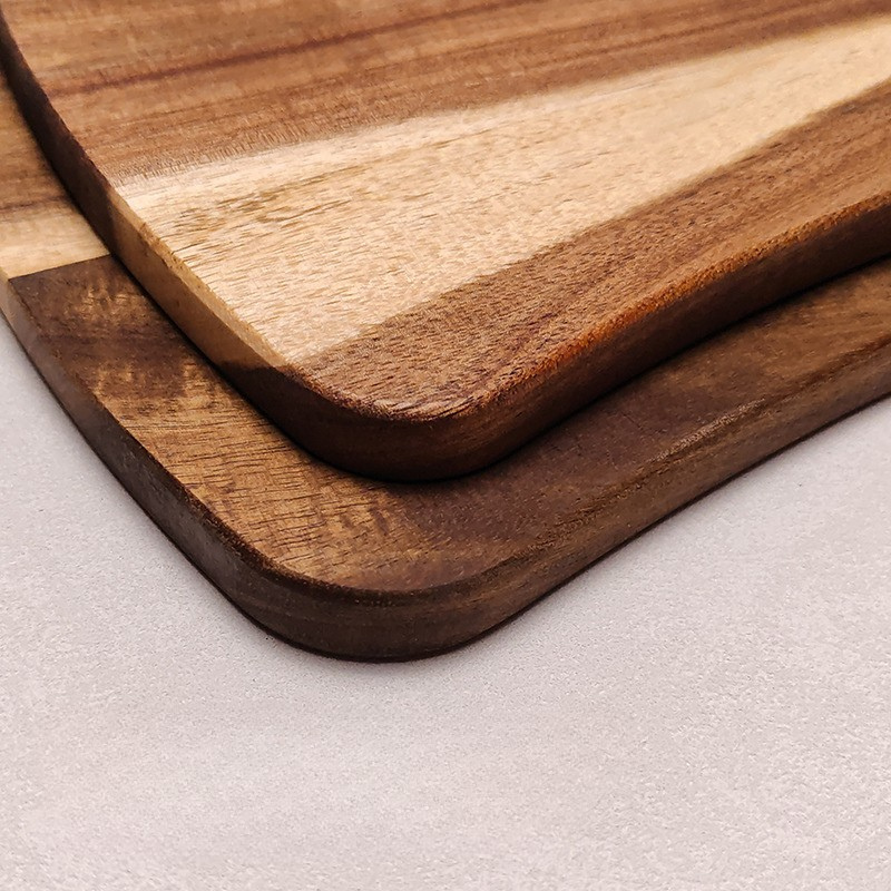 Acacia Wood Cutting Board with a Handle