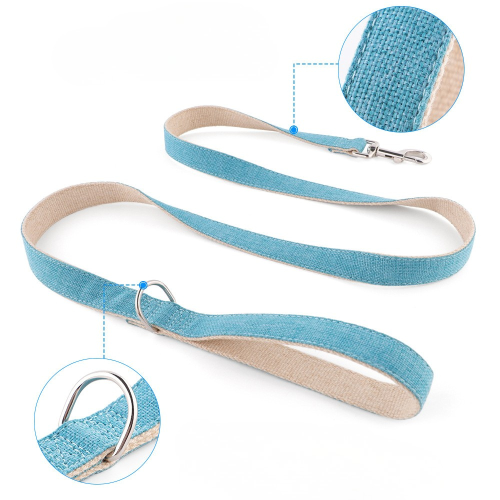 Cotton and Linen Pet Leash Walkie
