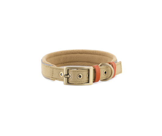 Hemp Leather Pet Collar for Large, Medium, and Small Pets