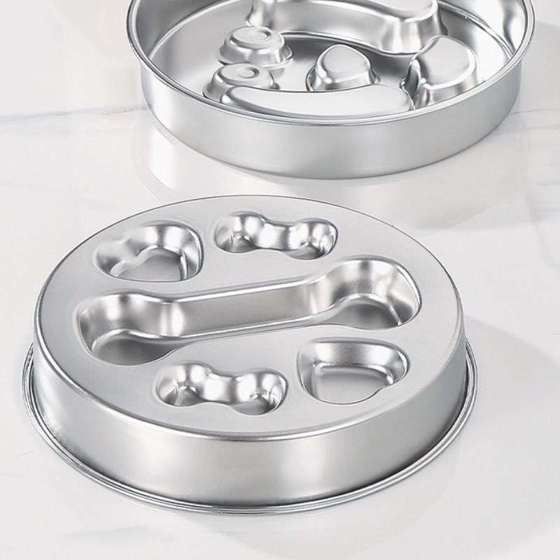 Stainless Steel Slow Pet Bowl / Feeder