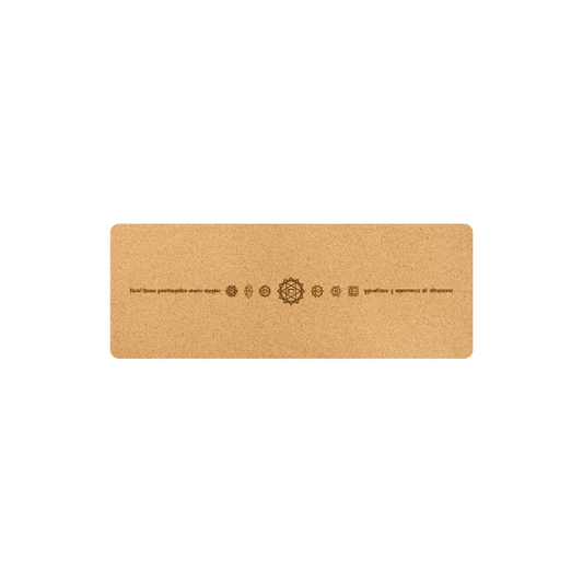 Natural Cork Yoga Mat Lotus