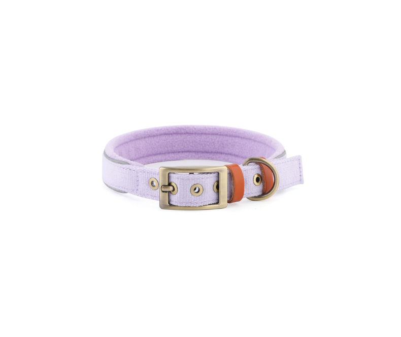Hemp Leather Pet Collar for Large, Medium, and Small Pets