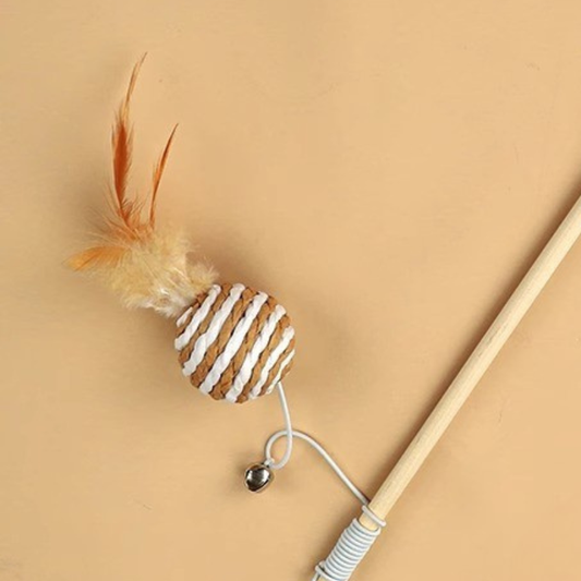 Natural Sisal Cat Toy - Round Ball
