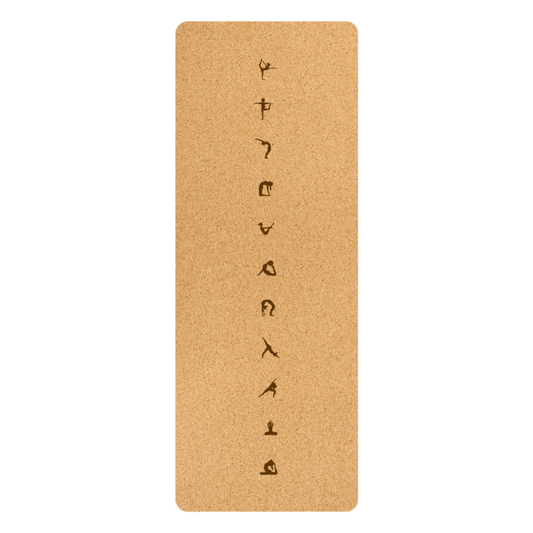 Natural Cork Yoga Mat Meditation