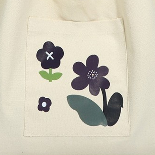 Reusable Canvas Tote Bag Forest