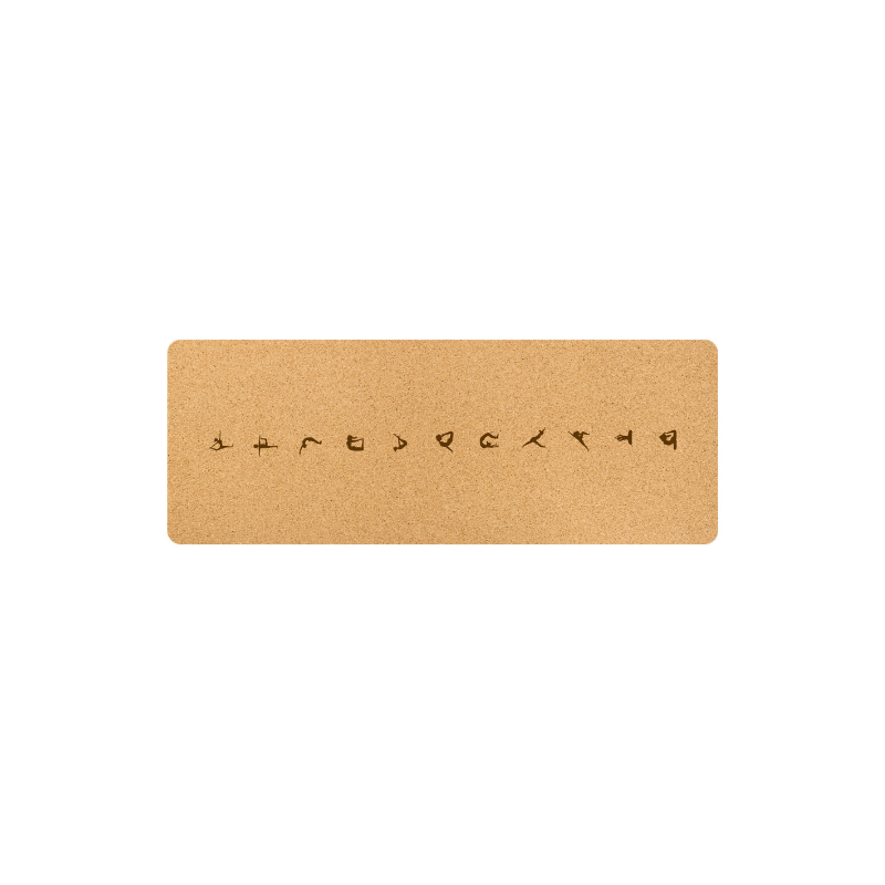 Natural Cork Yoga Mat Meditation