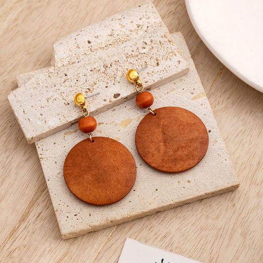 Caramel Drop Earrings