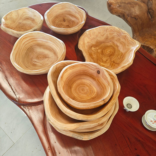 Premium Handmade Natural Wood Bowl