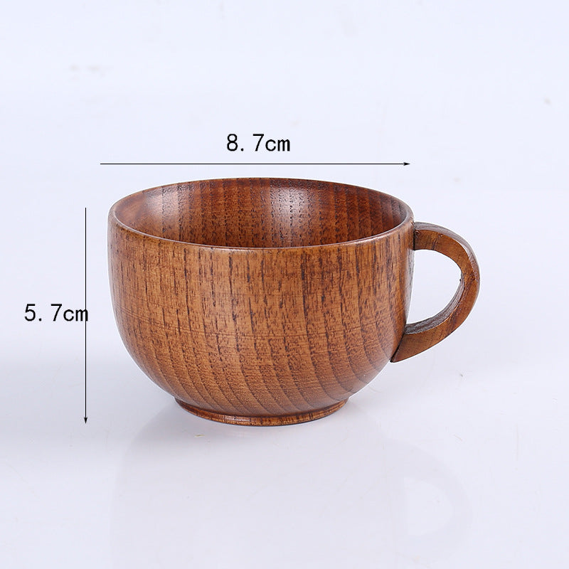 Vintage Wood Cofee / Tea Cup