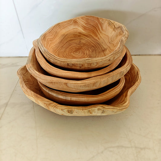 Premium Handmade Natural Wood Bowl