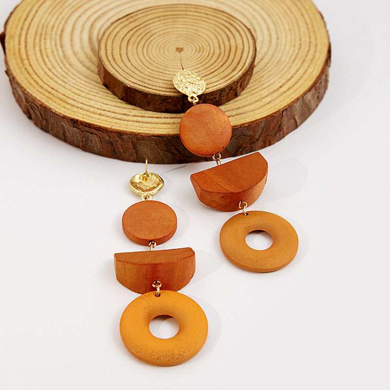 Hydra Wooden Earrings