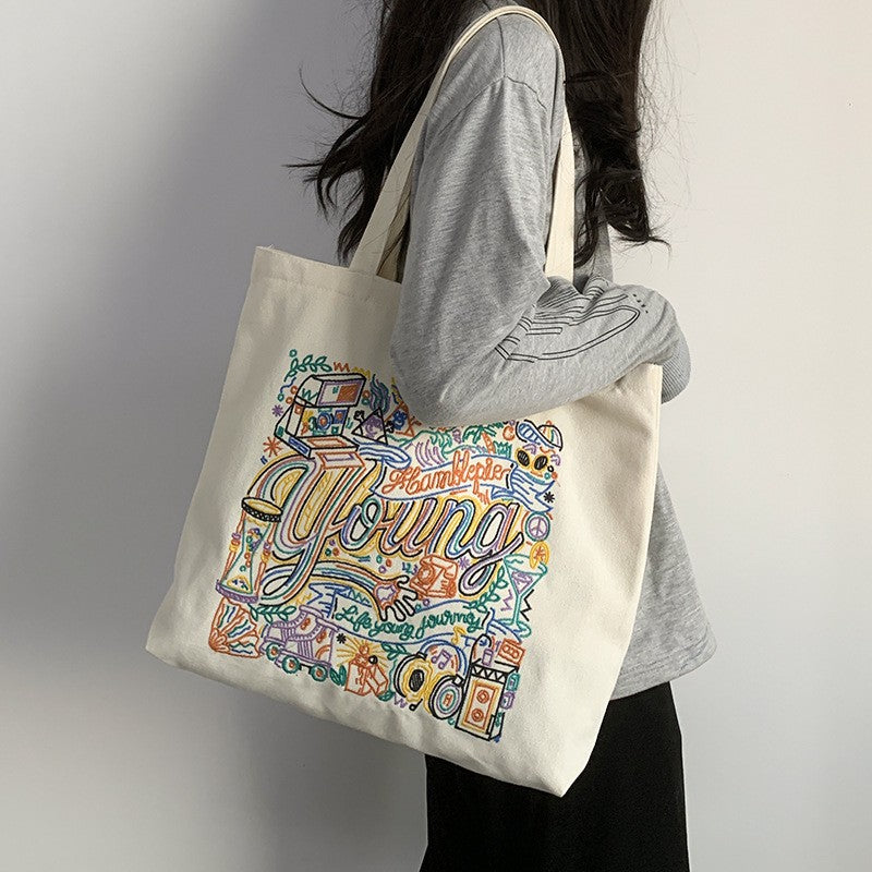 Reusable Canvas Tote Bag
