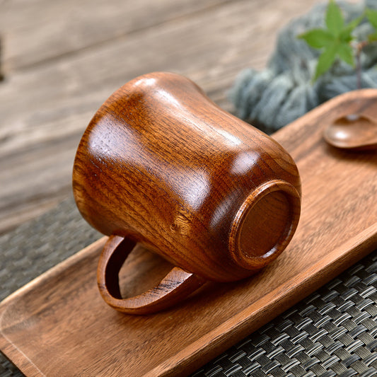 Elegant Wood Drink Cup