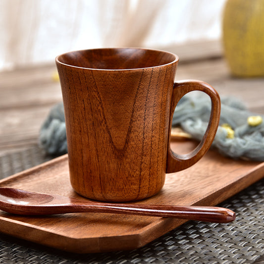 Everyday Wood Cup with a  Handle
